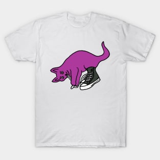 High Top Kitty Laces T-Shirt